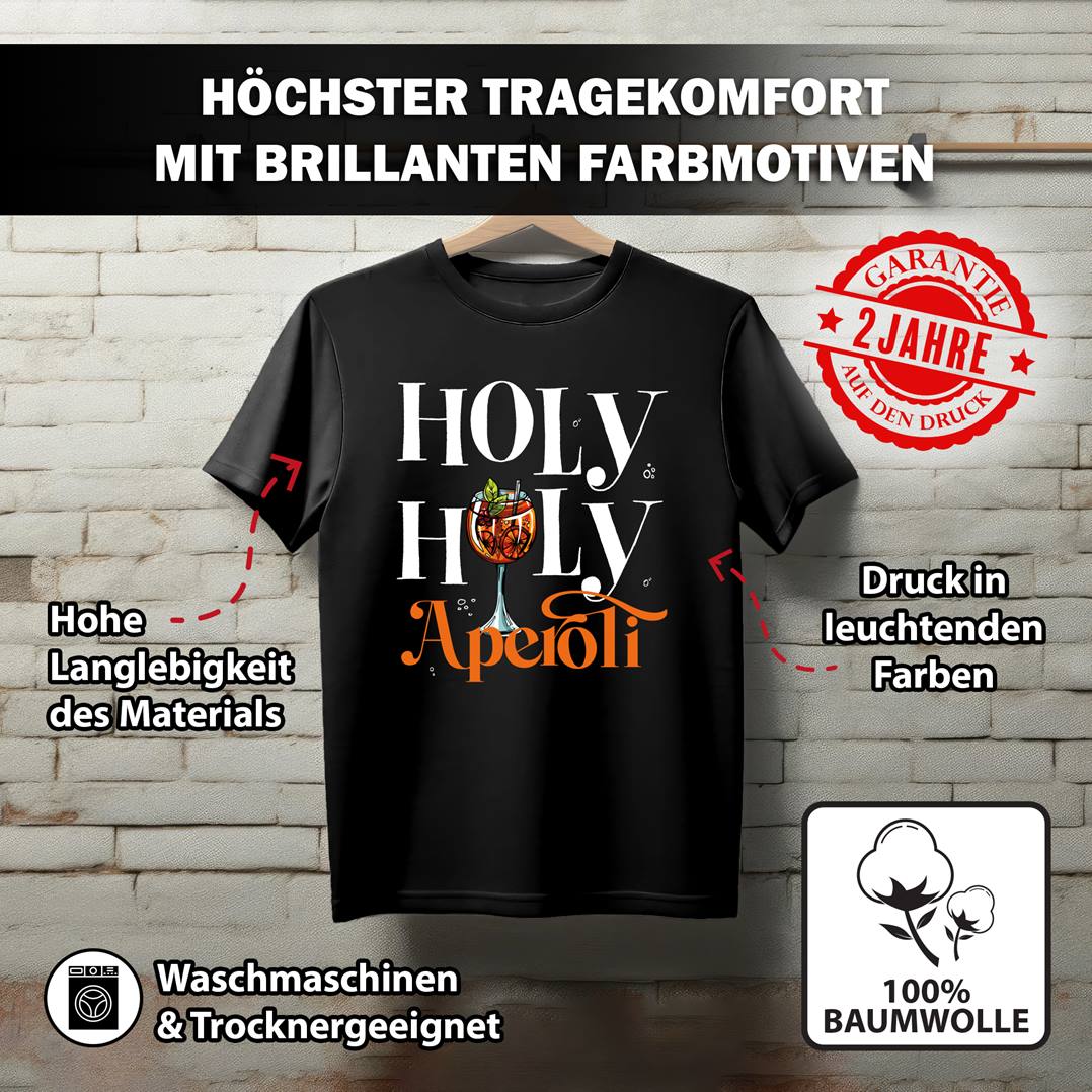 T-Shirt Damen - Holy Holy Aperoli