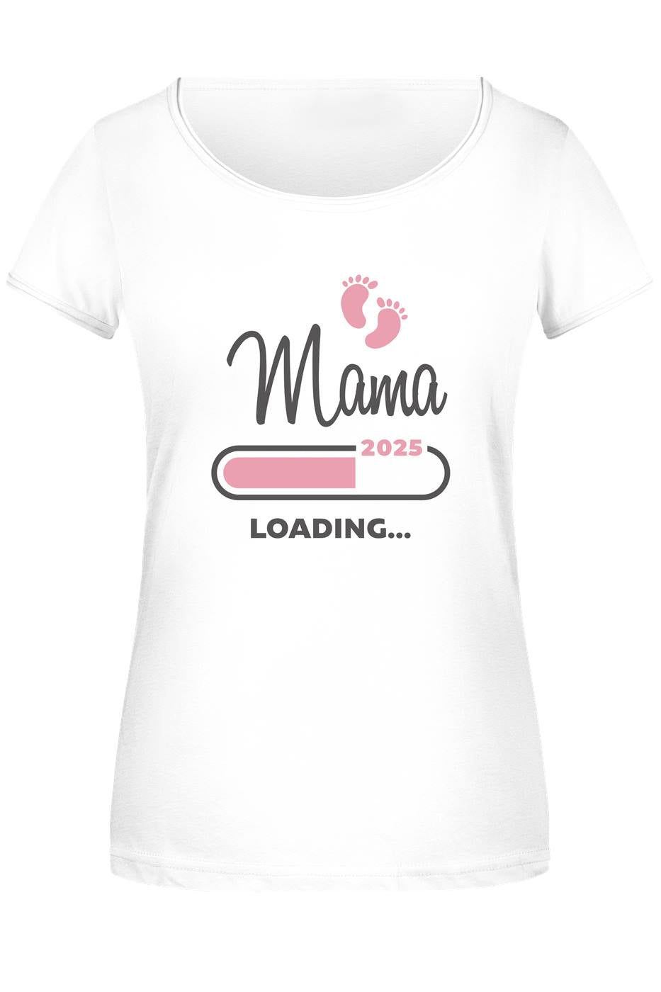 T-Shirt Damen - Mama loading 2025