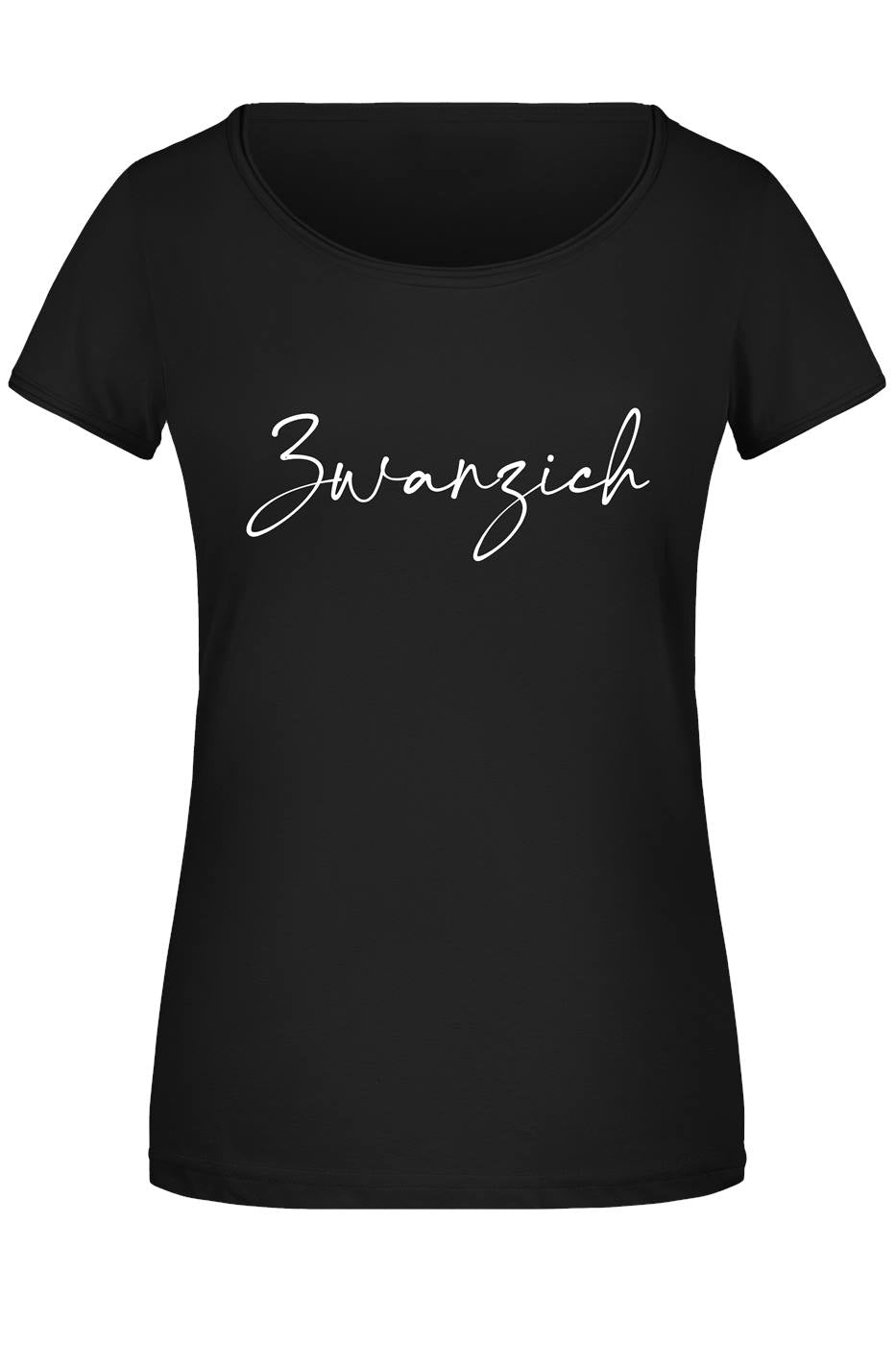 T-Shirt Damen - Runder Geburtstag (Zwanzich - Achzich)