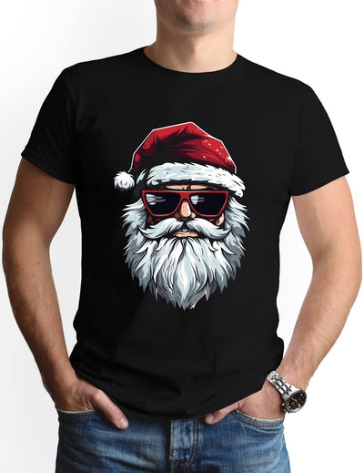 T-Shirt Herren - Cooler Weihnachtsmann