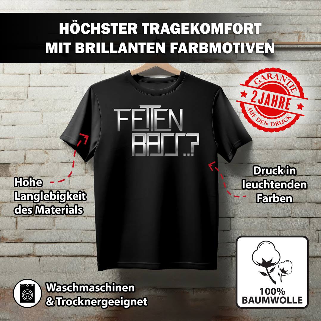 T-Shirt Herren - Fetten Bass..?