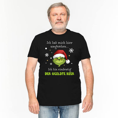 T-Shirt Herren - Grinch - Ich hab mich umgesehen, ich bin eindeutig der Geilste hier