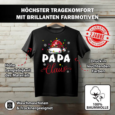 T-Shirt Herren - Papa Claus