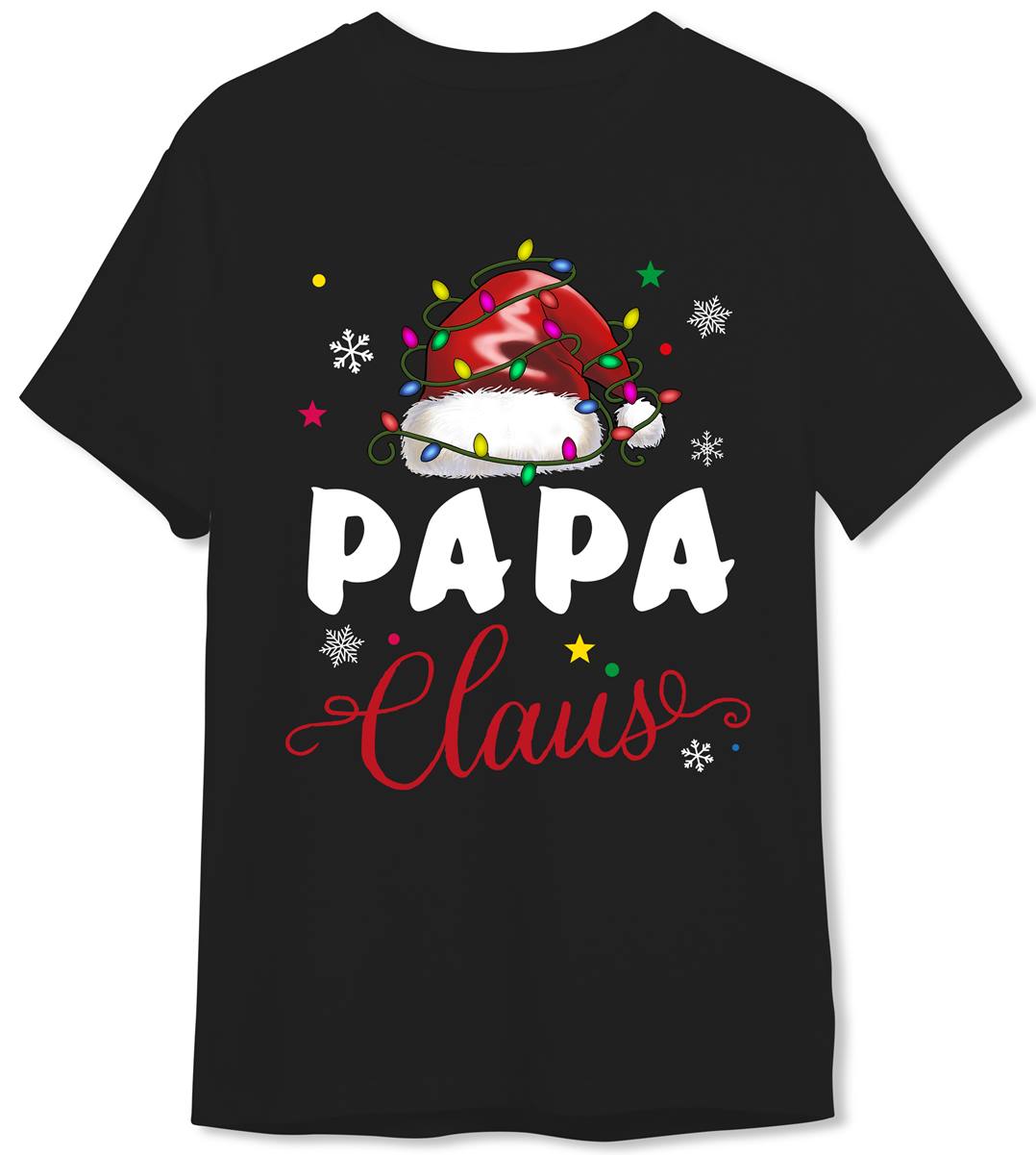 T-Shirt Herren - Papa Claus