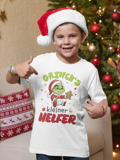 T-Shirt Kinder - Baby Grinch - Grinch's kleiner Helfer