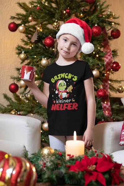 T-Shirt Kinder - Baby Grinch - Grinch's kleiner Helfer