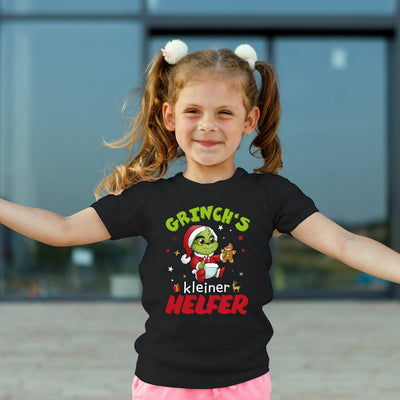 T-Shirt Kinder - Baby Grinch - Grinch's kleiner Helfer