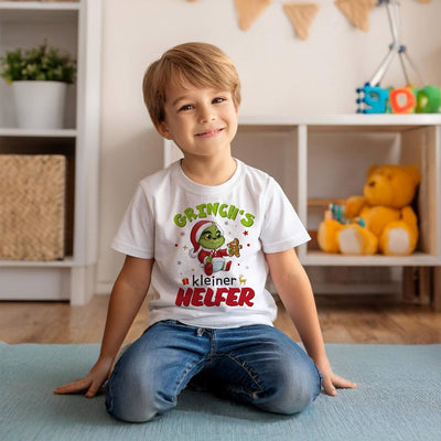 T-Shirt Kinder - Baby Grinch - Grinch's kleiner Helfer