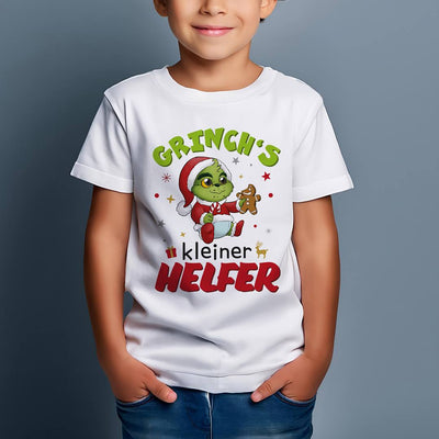 T-Shirt Kinder - Baby Grinch - Grinch's kleiner Helfer