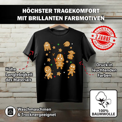 T-Shirt Kinder - Sci-Fi Plätzchen