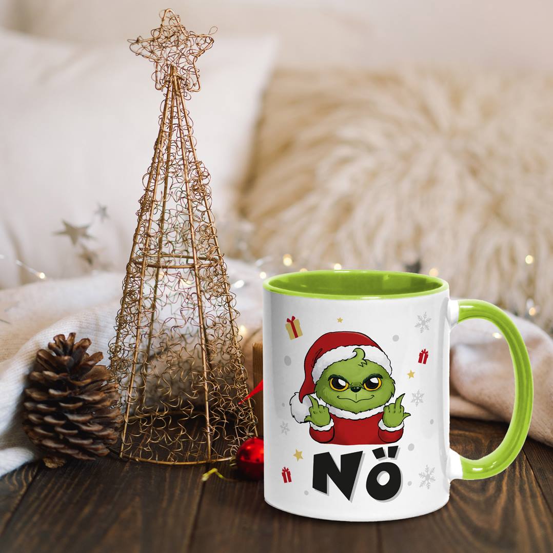 Tasse - Baby Grinch - Nö (Mittelfinger)