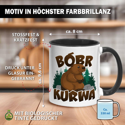 Tasse - Bóbr Kurwa (Biber)