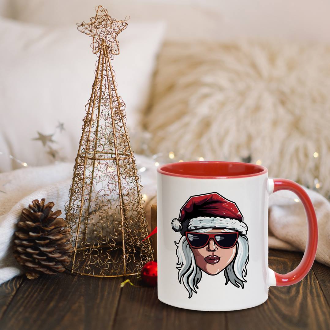 Tasse - Coole Weihnachtsfrau