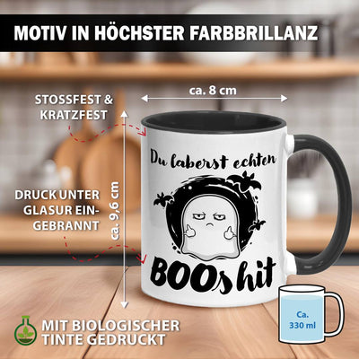 Tasse - Du laberst echten BOOshit