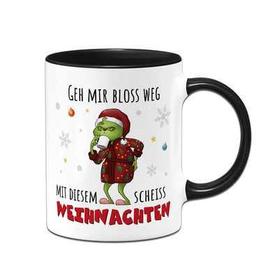 Tasse - Grinch - Geh mir bloß weg mit diesem scheiß Weihnachten