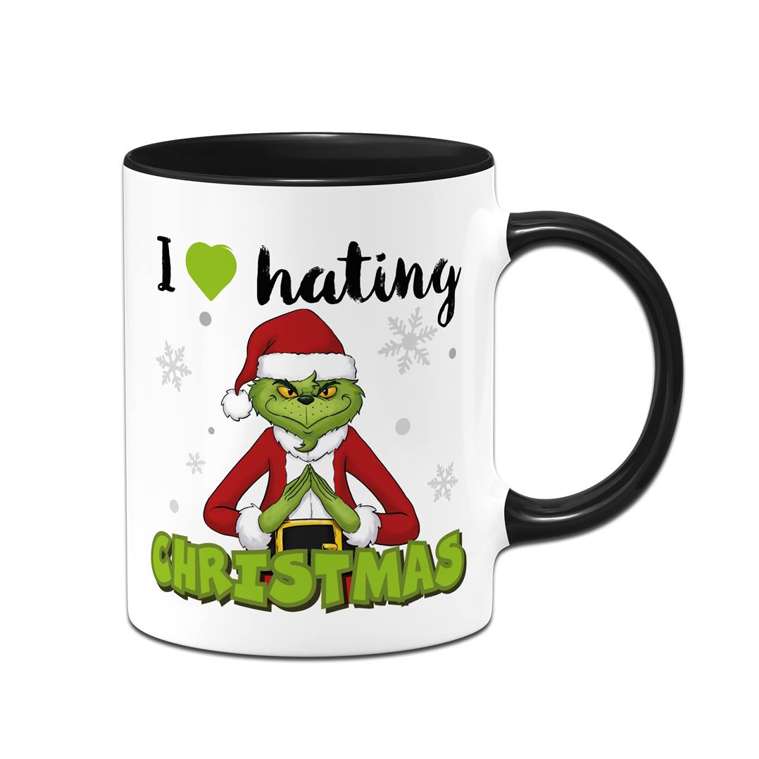 Tasse - Grinch - I love hating Christmas