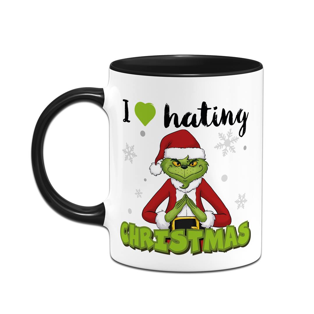 Tasse - Grinch - I love hating Christmas