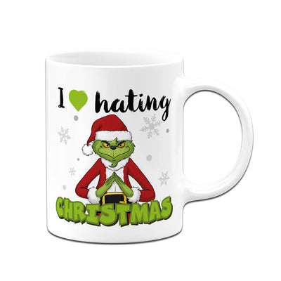 Tasse - Grinch - I love hating Christmas