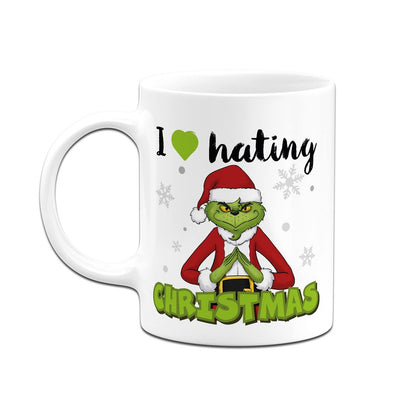 Tasse - Grinch - I love hating Christmas