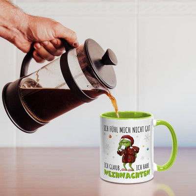 Tasse - Grinch - Ich fühl mich nicht gut. Ich glaub, ich habe Weihnachten