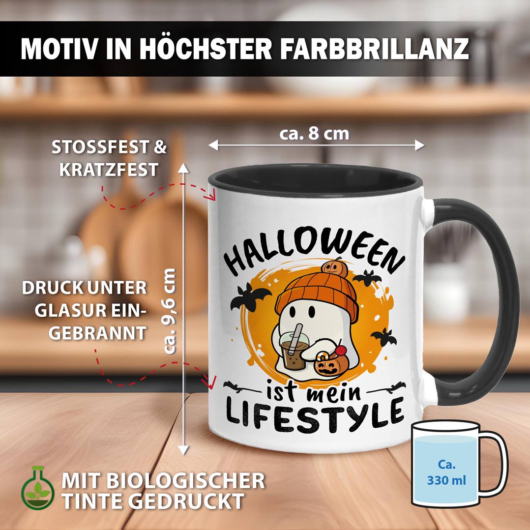 Tasse - Halloween ist mein Lifestyle