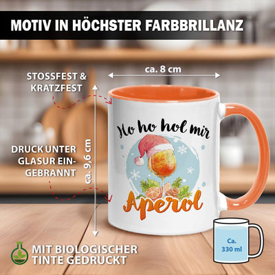 Tasse - Ho Ho Hol mir Aperol (Aperol Glas)