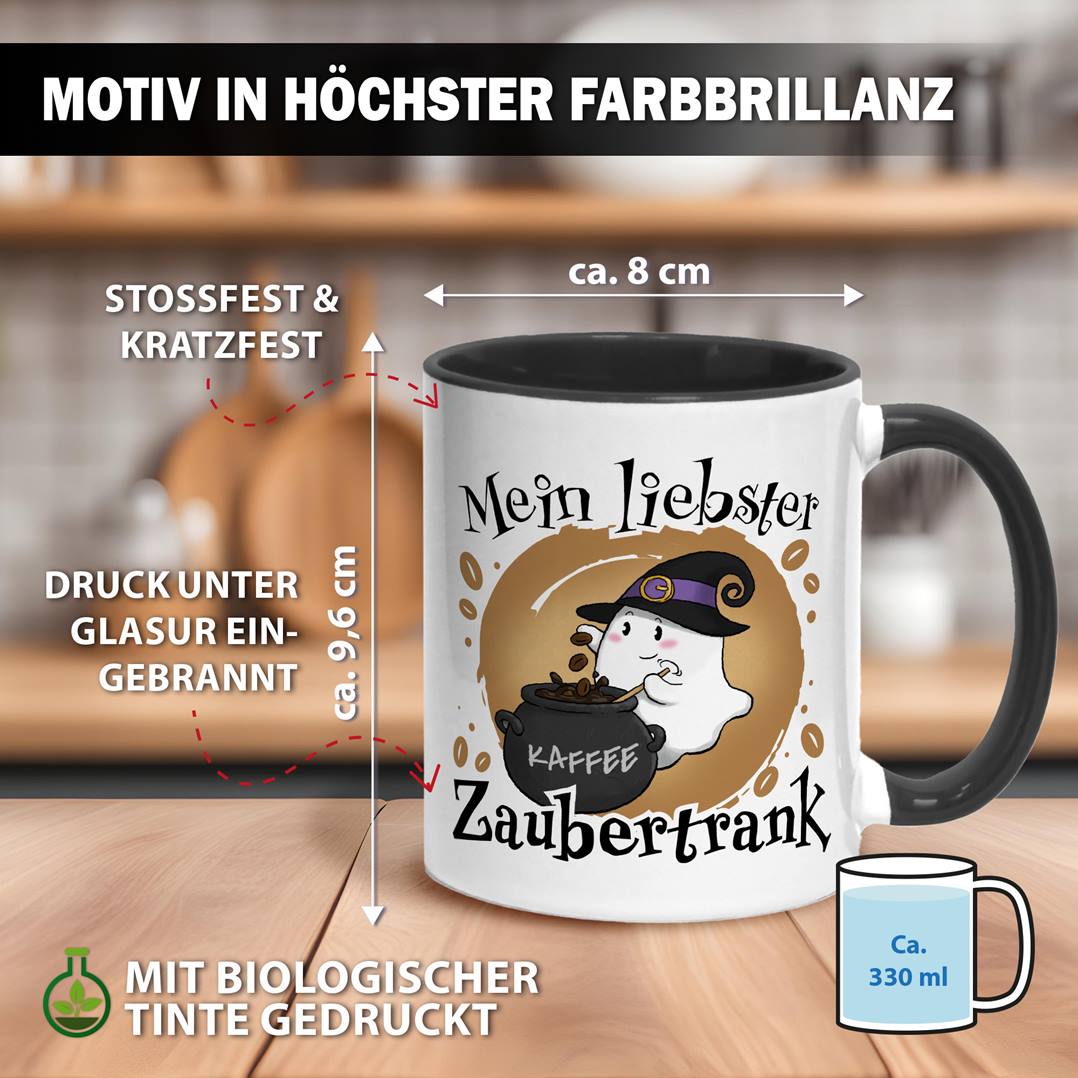 Tasse - Mein liebster Zaubertrank = Kaffee