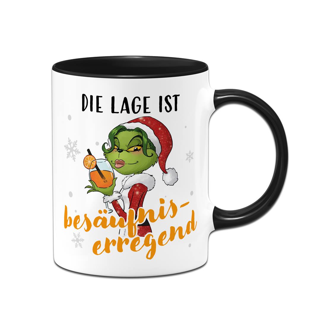 Tasse - Miss Grinch - Die Lage ist besäufniserregend (Aperol)