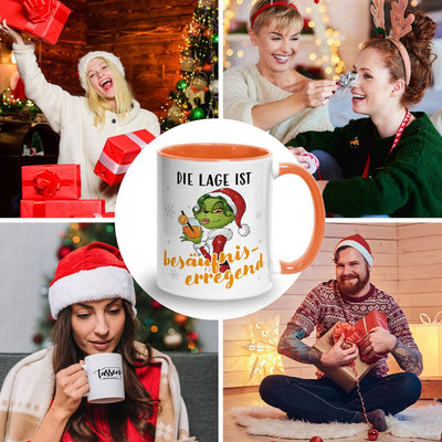 Tasse - Miss Grinch - Die Lage ist besäufniserregend (Aperol)