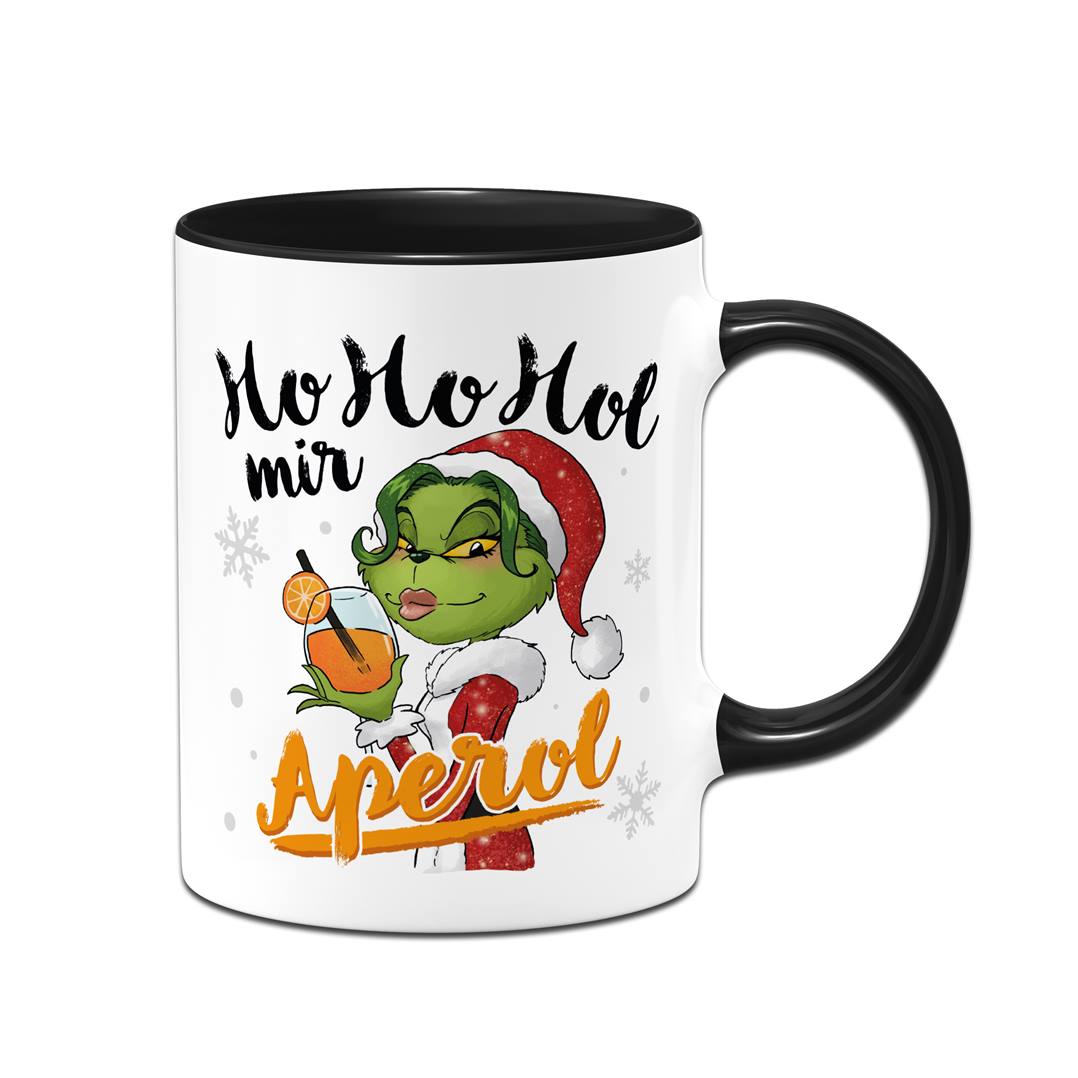 Tasse - Miss Grinch - Ho Ho Hol mir Aperol