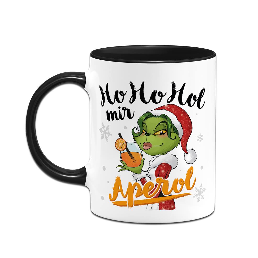 Tasse - Miss Grinch - Ho Ho Hol mir Aperol