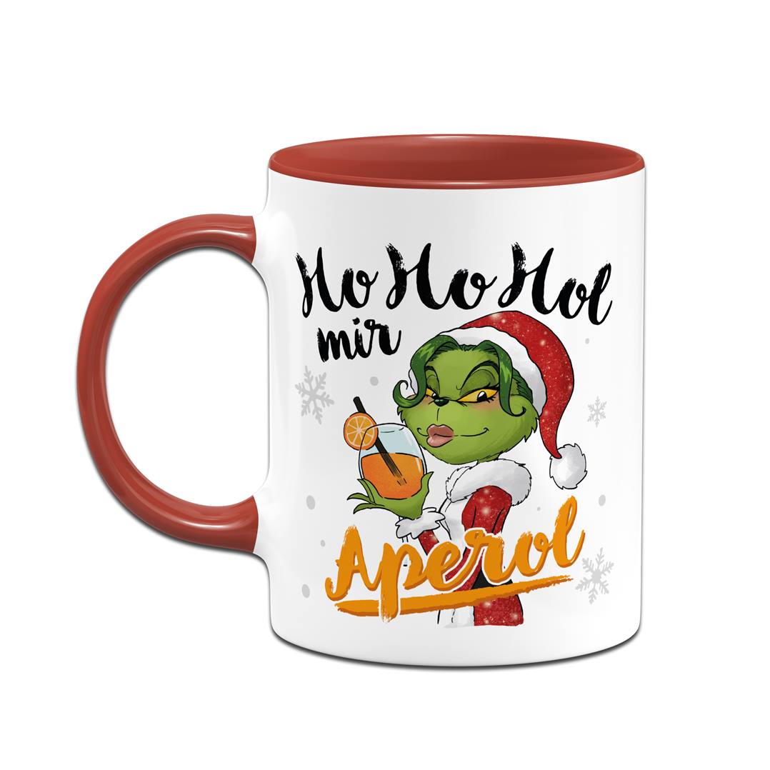 Tasse - Miss Grinch - Ho Ho Hol mir Aperol