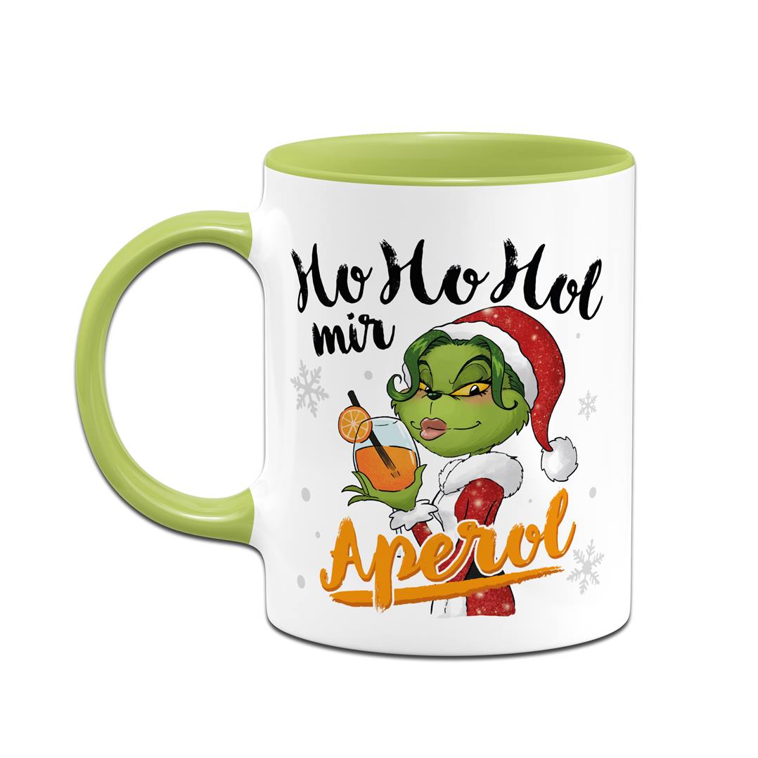 Tasse - Miss Grinch - Ho Ho Hol mir Aperol