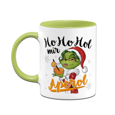 Tasse - Miss Grinch - Ho Ho Hol mir Aperol