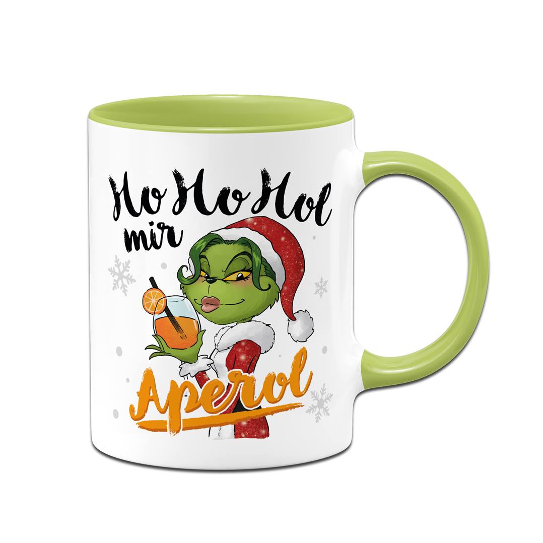 Tasse - Miss Grinch - Ho Ho Hol mir Aperol