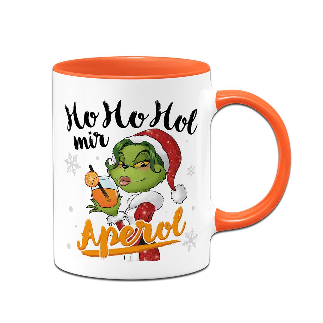 Tasse - Miss Grinch - Ho Ho Hol mir Aperol