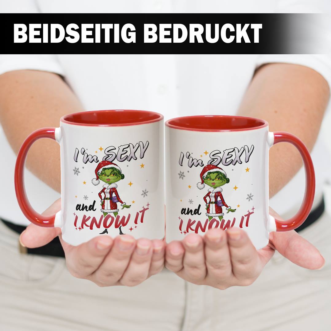 Tasse - Miss Grinch - I'm sexy and I know it