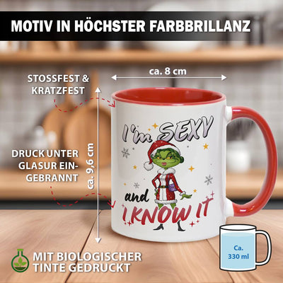 Tasse - Miss Grinch - I'm sexy and I know it