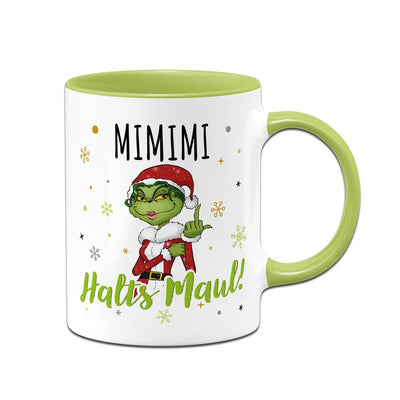 Tasse - Miss Grinch - Mimimi Halts Maul! (Mittelfinger)