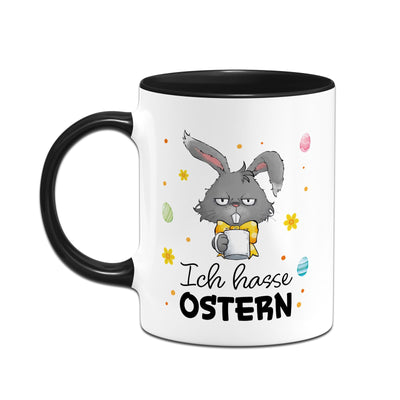 Hasen Tasse - Ich hasse Ostern - Grummelhase