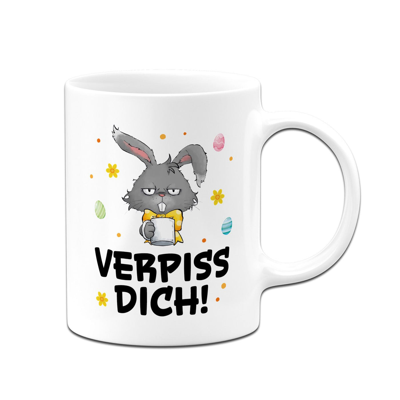 Hasen Tasse - Verpiss Dich! - Grummelhase