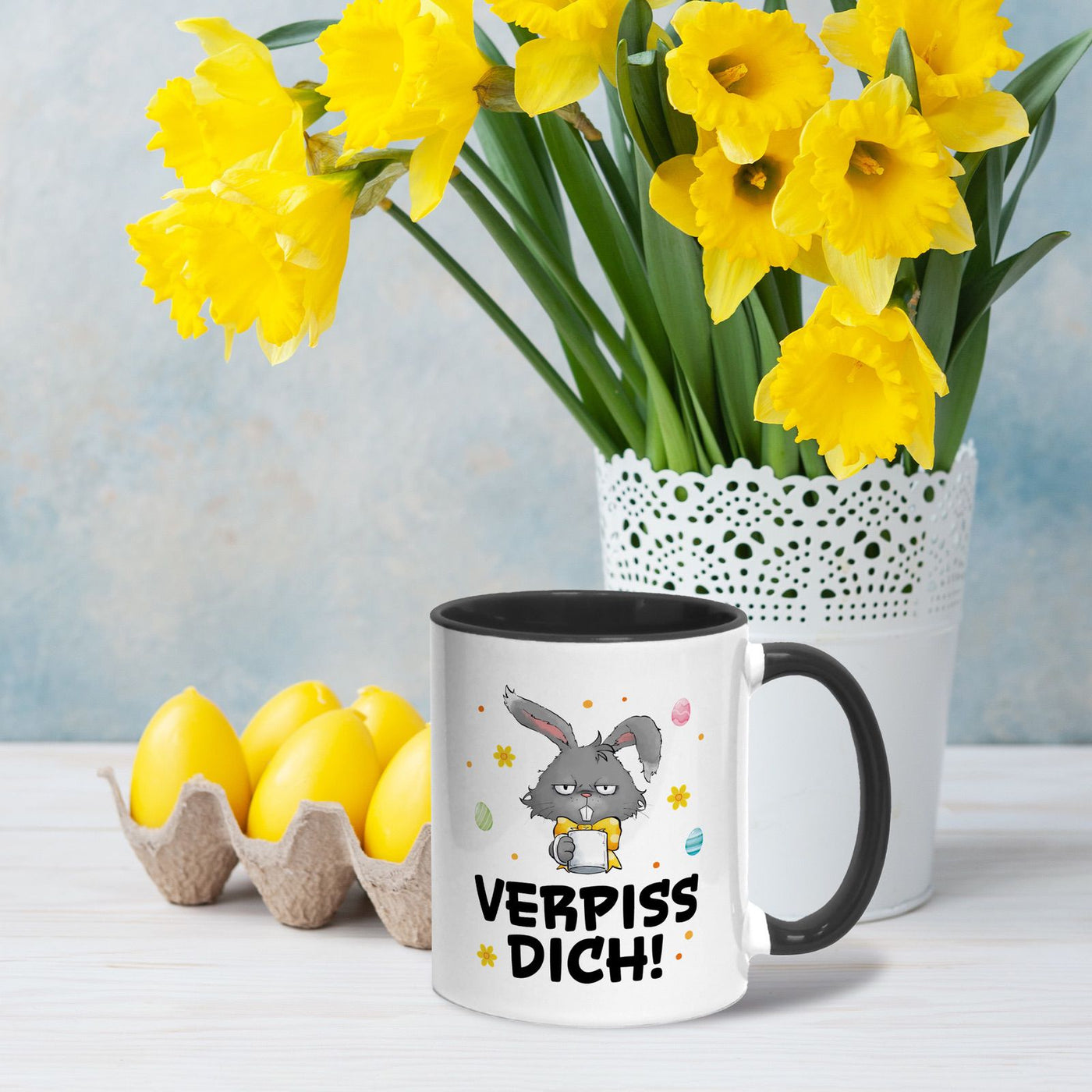 Hasen Tasse - Verpiss Dich! - Grummelhase