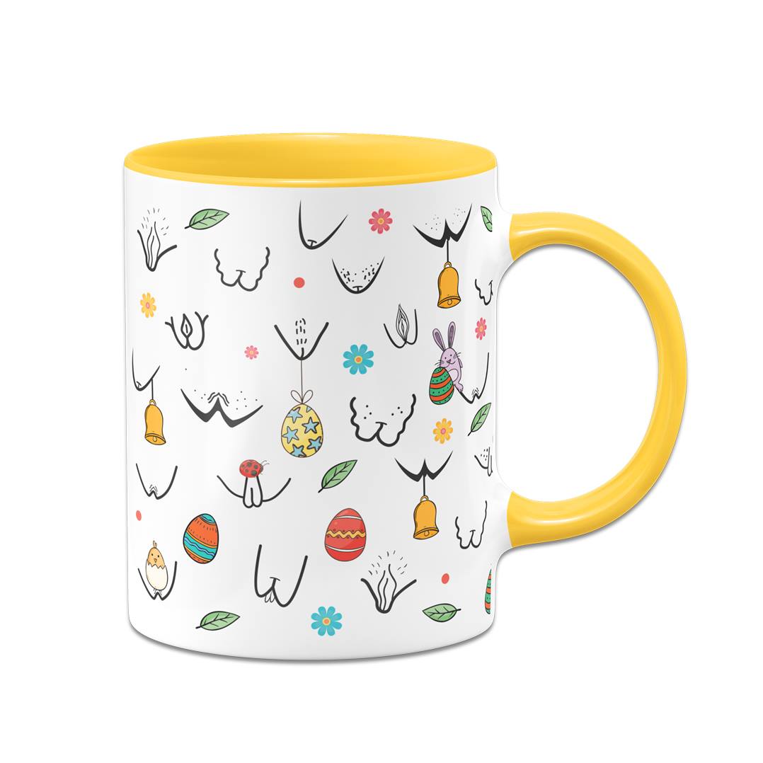 Tasse - Ostern - Vulva - Yoni (Rundumdruck)