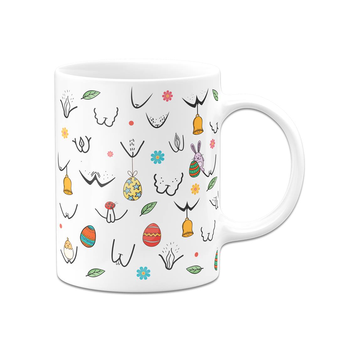 Tasse - Ostern - Vulva - Yoni (Rundumdruck)