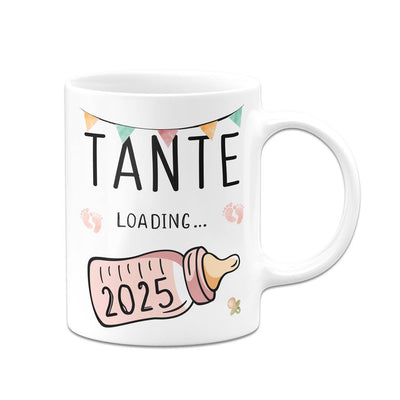 Tasse - Tante loading mit Babyflasche (2025)