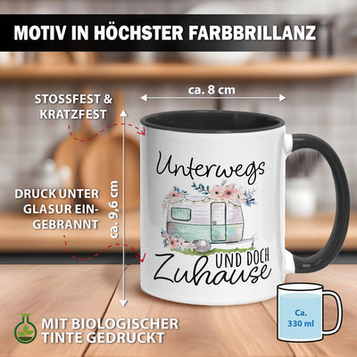 Tasse - Unterwegs und doch Zuhause (Caravan)