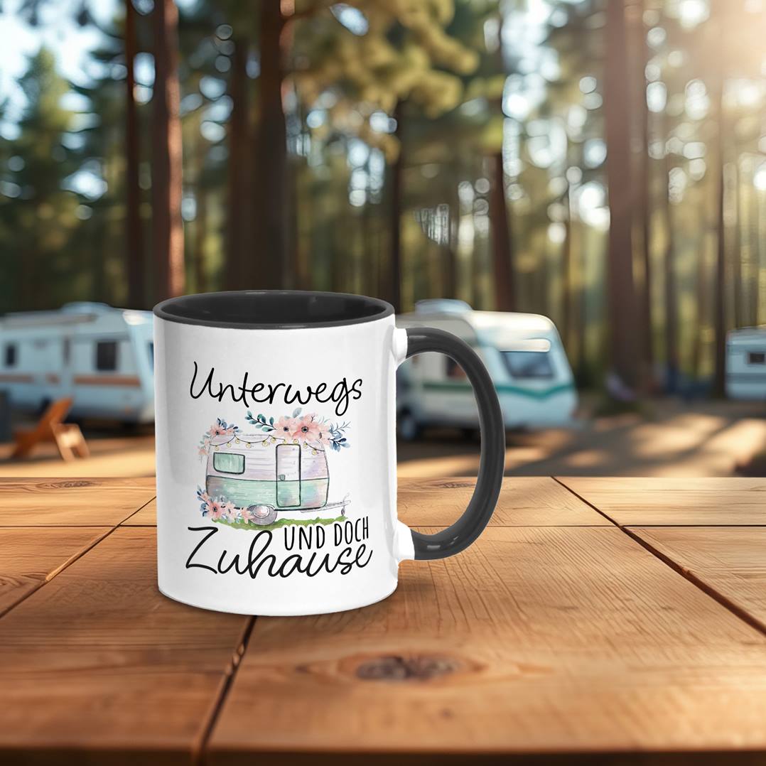 Tasse - Unterwegs und doch Zuhause (Caravan)