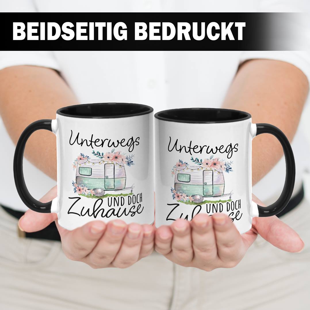 Tasse - Unterwegs und doch Zuhause (Caravan)