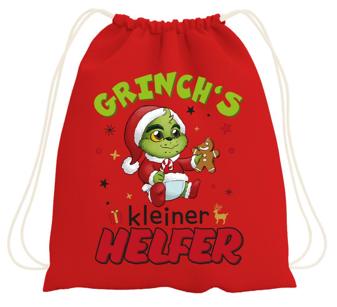 Turnbeutel - Baby Grinch - Grinch's kleiner Helfer