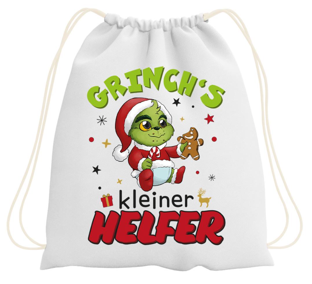 Turnbeutel - Baby Grinch - Grinch's kleiner Helfer